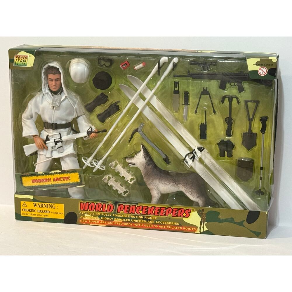 RARE Modern Arctic World Peacekeepers Power Team Elite Set